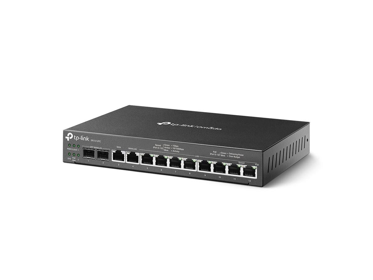 Tp-Link Omada Gigabit Vpn Router With Poe+ Ports And Controller Ab