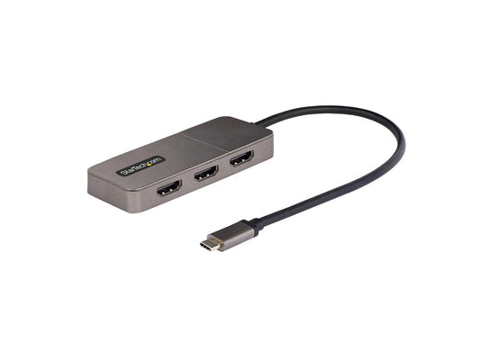 Concentrador USB-C MST de 3 puertos Startech.Com, USB tipo C a 3 HDMI multimonitor