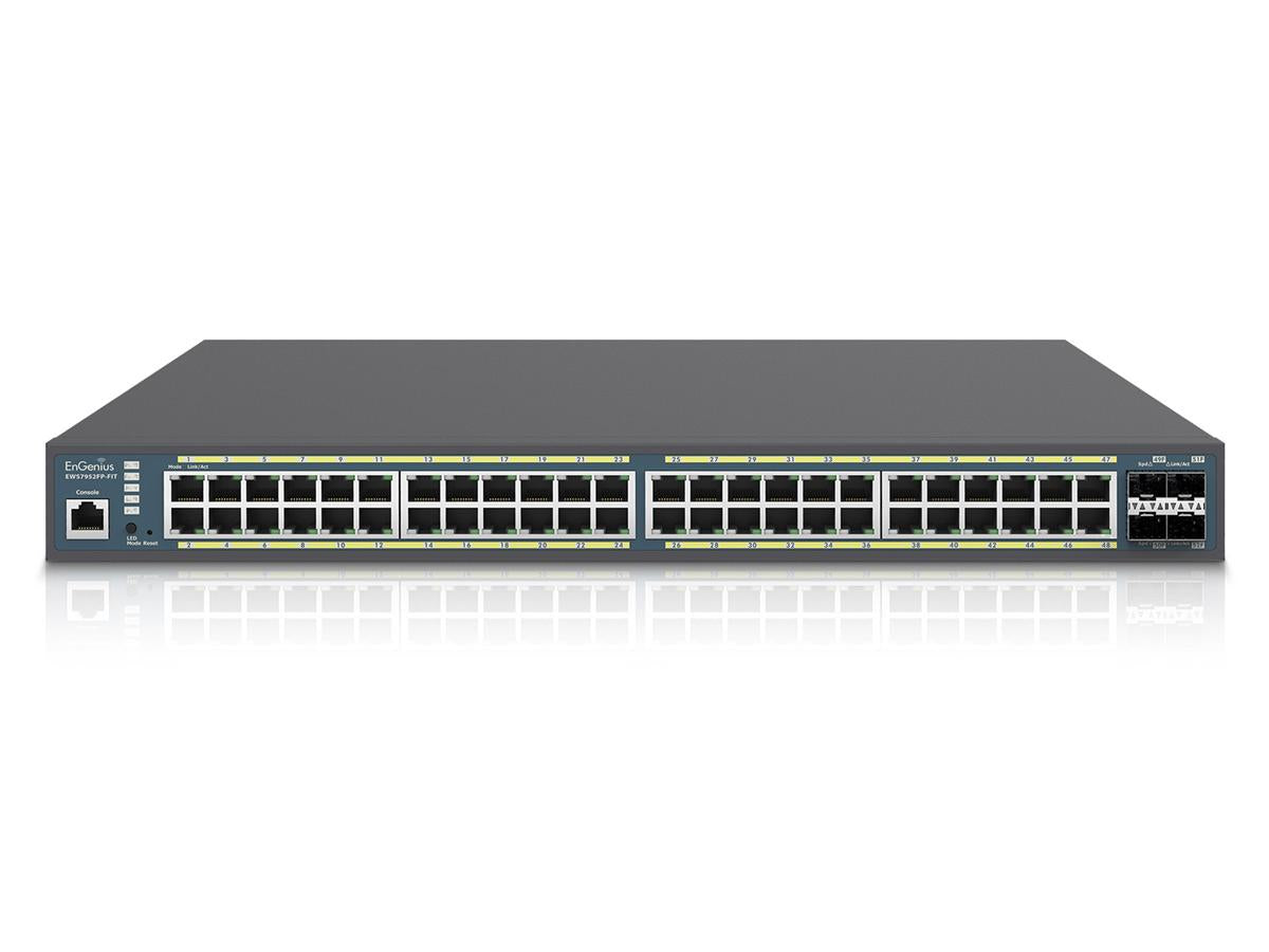 Engenius Fit 48-Port 740W Gigabit Poe+ Switch
