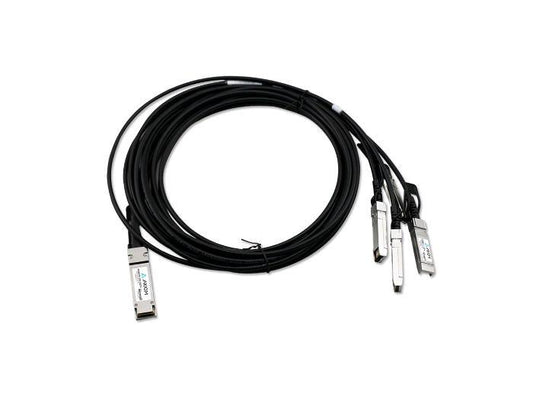 Axiom 100Gbase-Cr4 Qsfp28 vers 4 Sfp28 DAC passif compatible Mellanox