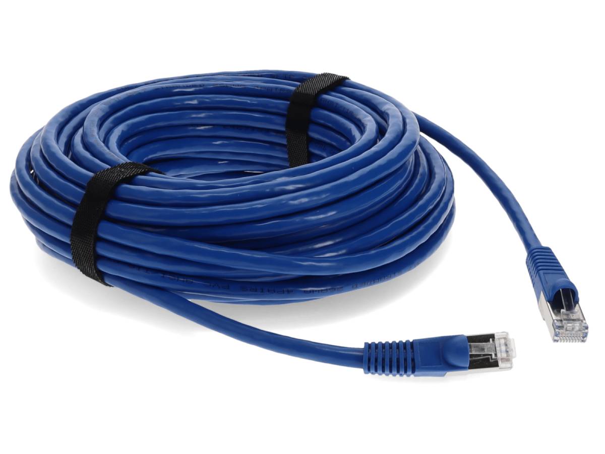 Module complémentaire 6 pouces RJ-45 (mâle) vers RJ-45 (mâle) Cat7 blindé droit