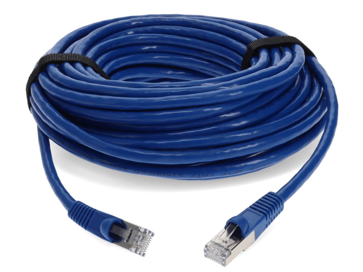 Module complémentaire 6 pouces RJ-45 (mâle) vers RJ-45 (mâle) Cat7 blindé droit