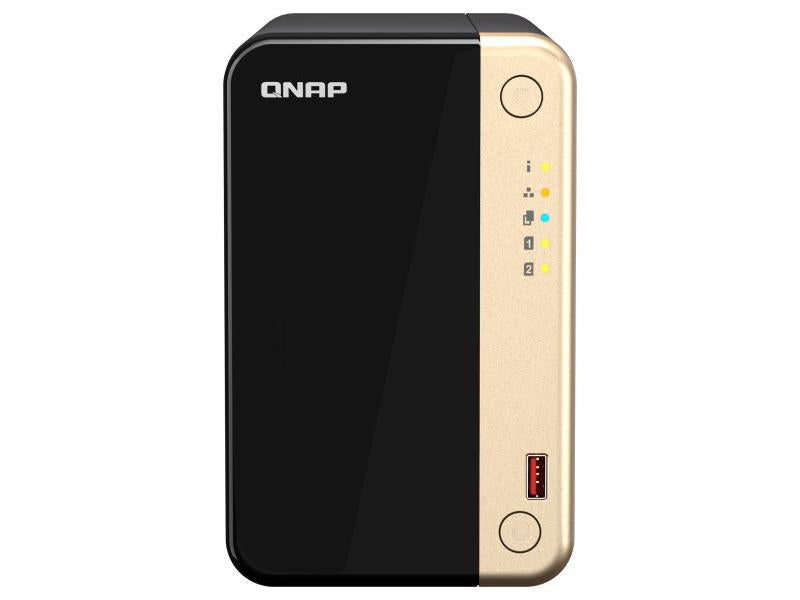 Nas de escritorio de alto rendimiento de 2 bahías Qnap Ts-264. Procesos Intel 4C/4T