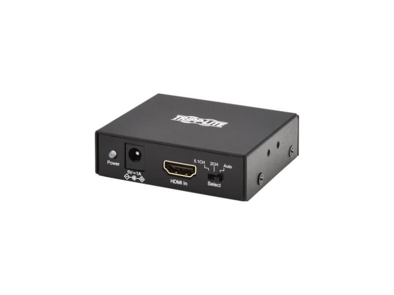 Extracteur/désembeddeur audio HDMI 4K Eaton Tripp Lite Series avec T