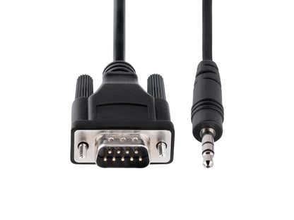 Cable serie DB9 a 3,5 mm de Startech.Com de 1 m (3 pies) para dispositivos serie