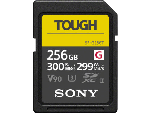 Tarjeta de memoria Sony Tough G Series UHS-II SDXC de 256 GB