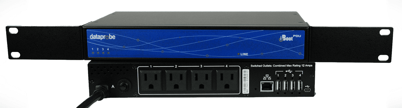 Dataprobe iBoot-PDU4A-N15 Switched PDU 4 Outlet 15A (IBOOT-PDU4A-N15)