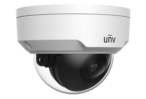 Uniview IP Dome Security Camera 5MP, Starlight, IR 30M, HLC, WDR, IK10 PoE, 4mm (IPC325SB-DF40K-I0)