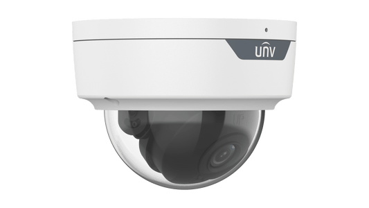 Uniview 8MP 4K HD IP Fixed Dome Network Camera, Lighthunter, Smart IR 40M, 2.8MM (IPC328SS-ADF28K-I1)