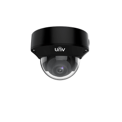 Uniview IP Network Vandal Dome 4MP Smart IR, PoE, IP66, IK10, 2.8-12mm, Black (IPC3534SR3-ADZK-G-BK)