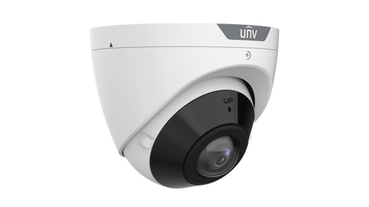 Uniview 8MP 4K IP Eyeball Security Camera, 180°, IR 20M, PoE, 1.68mm (IPC3608SB-ADF16KM-I0)