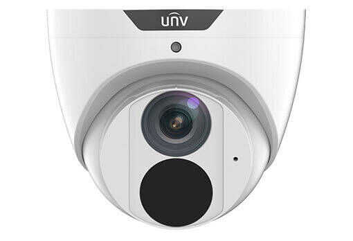 Uniview 5MP WDR Starlight Network 30m IR Turret  Camera, White 4mm (IPC3615SB-ADF40KM-I0)