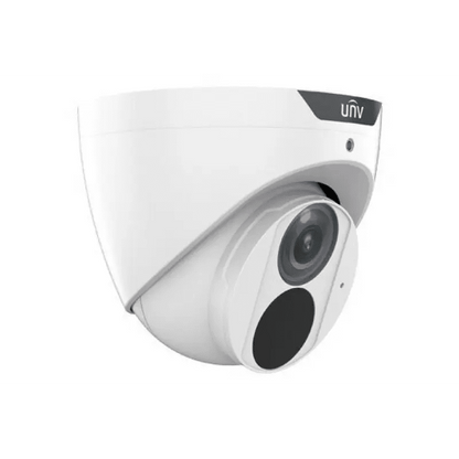 Uniview 8MP 4K IP Turret Security Camera, IR 30M Night Vision, PoE, 4mm (IPC3618SB-ADF40KM-I0)