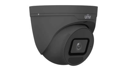 Caméra réseau Uniview 5 MP LightHunter Turret fixe 2,8 mm noire (IPC3635SS-ADF28K-I1-BK)