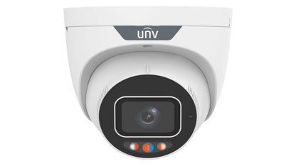 Uniview 4K 8MP IP Turret TriGuard 2.0 Intelligent Light/Audible 2.8mm (IPC3638SS-ADF28KMC-I1)