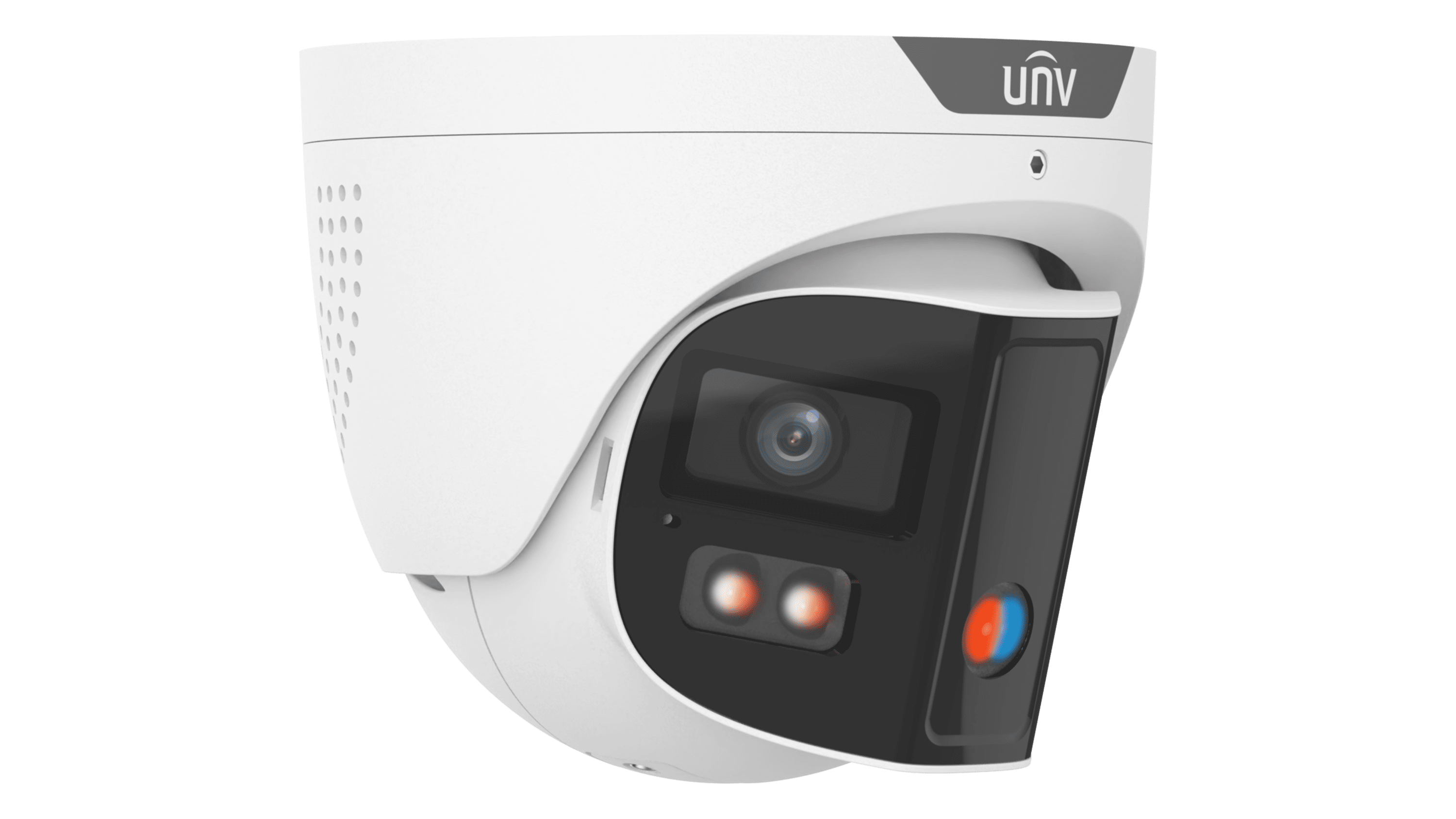 Uniview 8MP ColorHunter Omnivew Tri-Guard 2.0 Dual Sensor 180.00° Turret (IPC3K28SE-ADF28KMC-DL-I0)