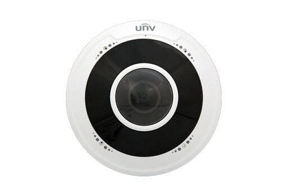 Uniview IP Network 5MP 360 Fish Eye Dome Camera, IP66, IR 33ft, IK10 (IPC815SB-ADF14K-I0)