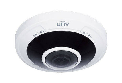Uniview IP Network 5MP 360 Fish Eye Dome Camera, IP66, IR 33ft, IK10 (IPC815SB-ADF14K-I0)
