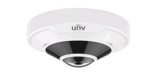 Uniview IP Network 12MP 360 Fish Eye Camera, IP66, IK10 Mic & Speaker (IPC86CEB-AF18KC-I0)