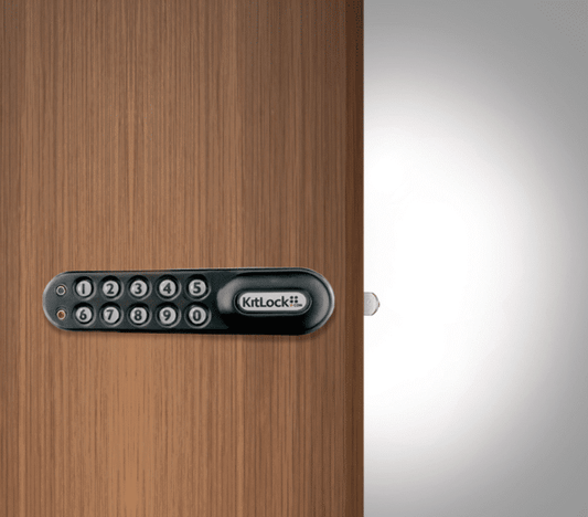 Codelocks KL1000 Classic KitLock Electronic Locker Lock, Left Hand, Black (KL1000BK-LH)