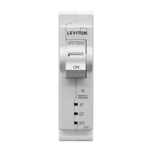 Leviton Branch Circuit Breaker 15A, AFCI/GFCI Thermal, Smart w/ Remote Gen 2 (LB115-DST)