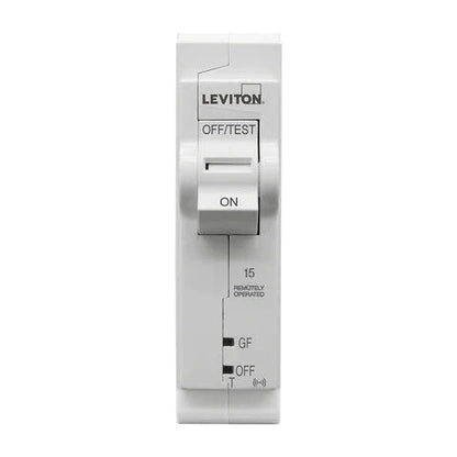 Leviton Branch Circuit Breaker 15A 1-Pole Thermal GFCI Smart w/ Remote, Gen 2 (LB115-GST)