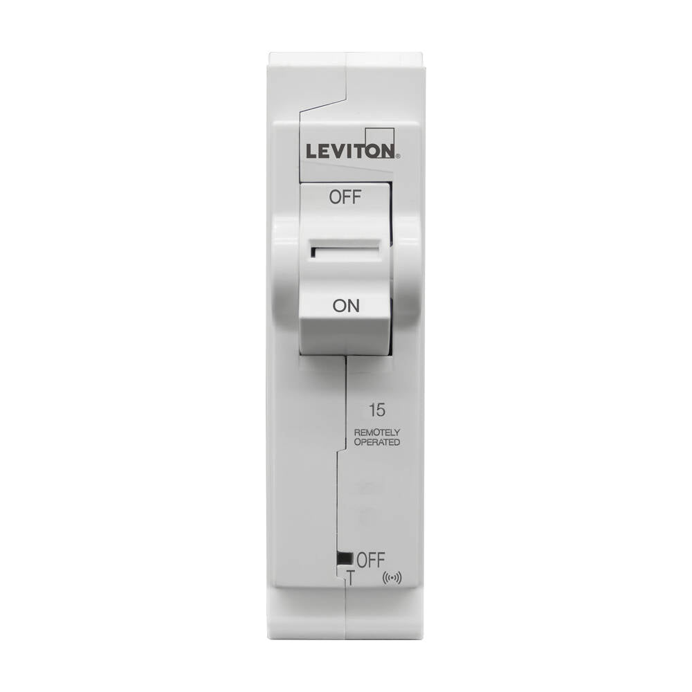 Leviton Branch Circuit Breaker 15A 1-POLE Thermal Smart w/ Remote, 2nd Gen (LB115-ST)
