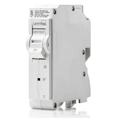 Leviton Branch Circuit Breaker 20A 1 Pole Thermal AFCI (LB120-AFT)