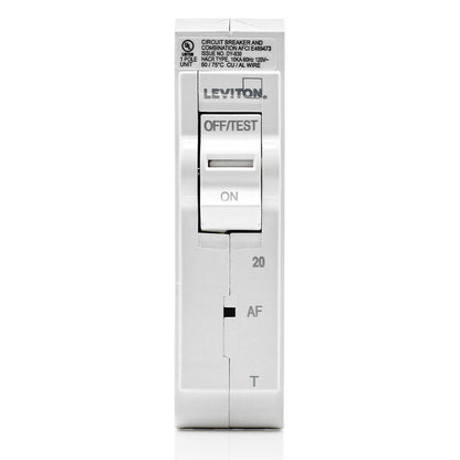 Leviton Branch Circuit Breaker 20A 1 Pole Thermal AFCI (LB120-AFT)