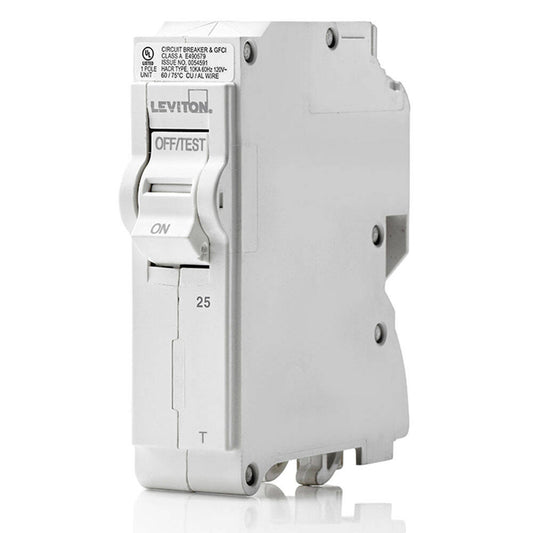 Leviton Branch Circuit Breaker 25A 1-Pole, Thermal (LB125-T)