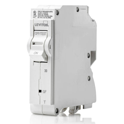 Leviton Branch Circuit Breaker 30A 1-Pole GFCI, Thermal (LB130-GFT)