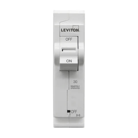 Leviton Branch Crcuit Breaker 30A 1-POLE Thermal Smart w/ Remote, 2nd Gen (LB130-ST)
