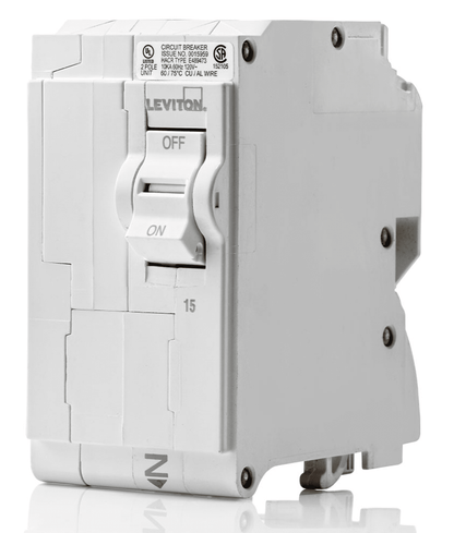 Leviton Branch Circuit Breaker GFCI 2P 15A 120/240V 10KA (LB215-G)