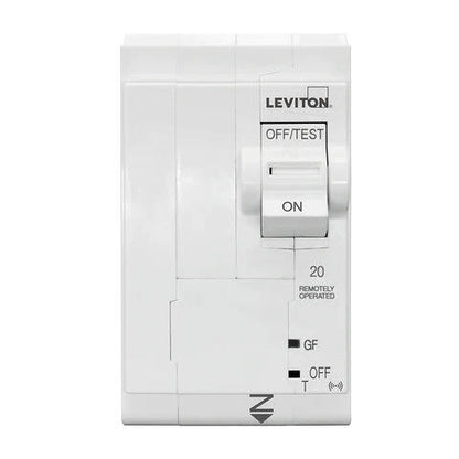 Leviton Branch Circuit Breaker 20A 2-Pole Thermal GFCI Smart w/ Remote, Gen 2 (LB220-GST)