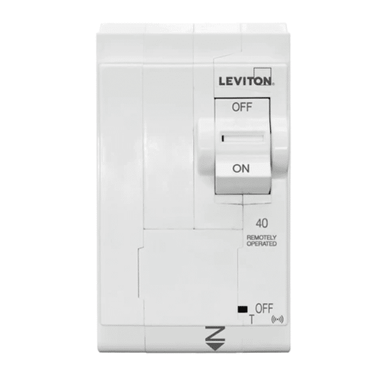 Disjoncteur de dérivation Leviton 40 A bipolaire intelligent, thermique, 2e génération (LB240-ST)