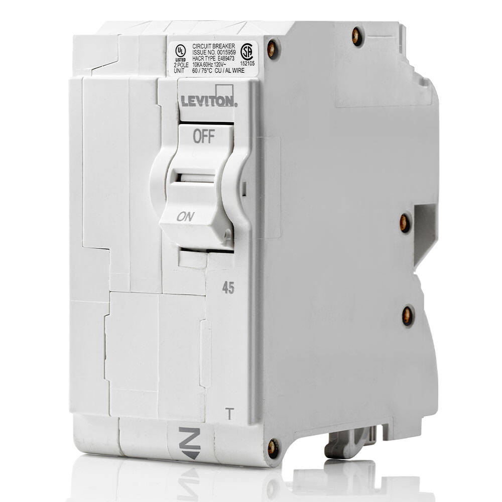 Leviton Branch Circuit Breaker 45A 2-Pole Thermal (LB245-T)
