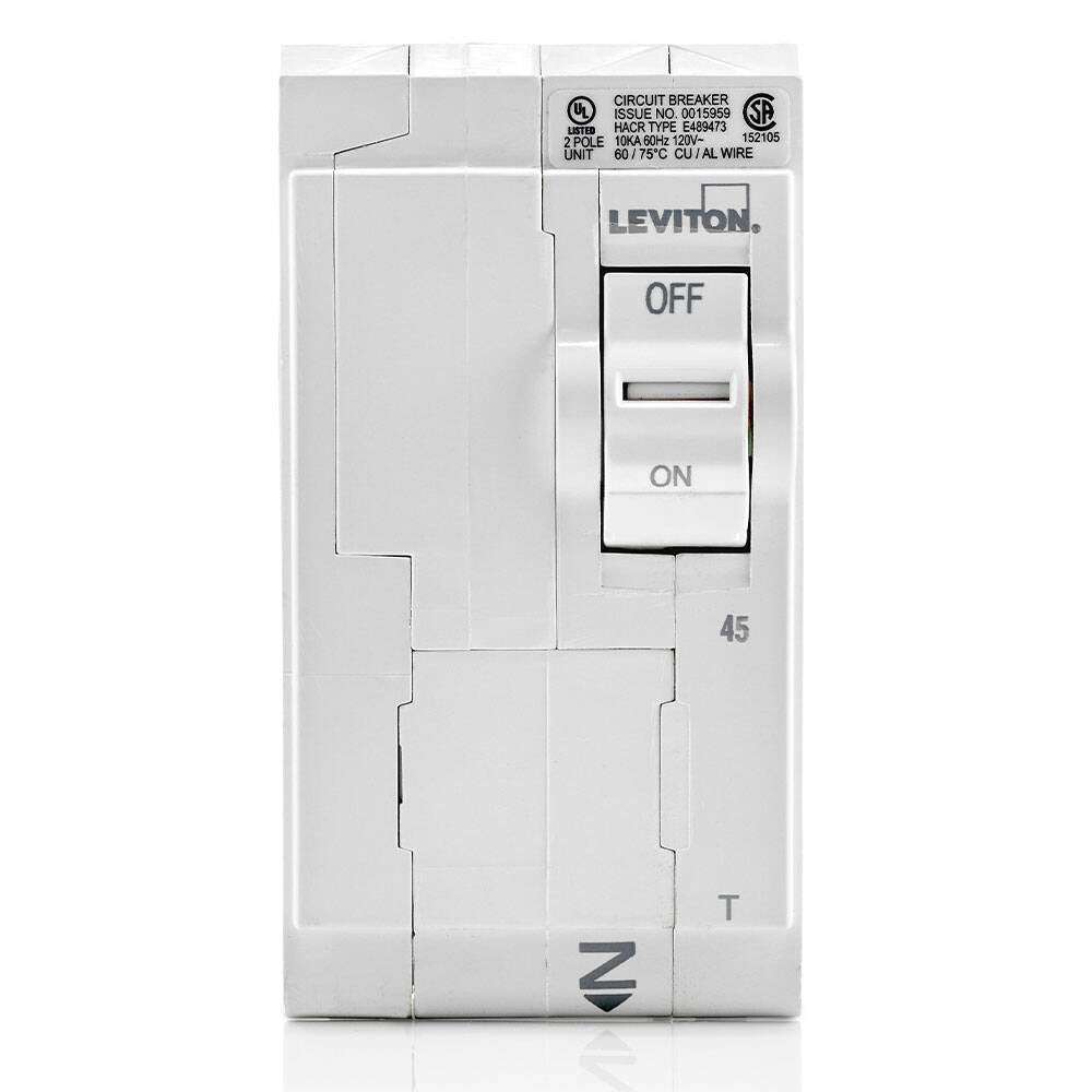 Leviton Branch Circuit Breaker 45A 2-Pole Thermal (LB245-T)