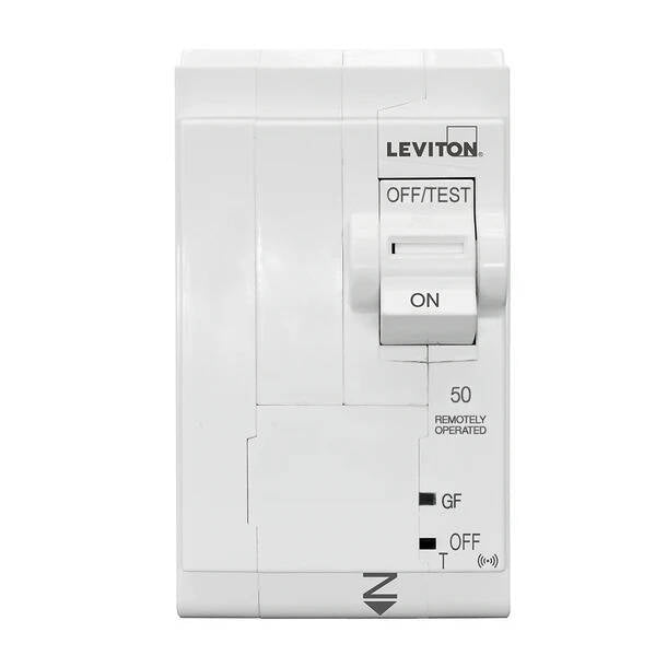 Leviton Branch Circuit Breaker 50A 2-POLE GFPE Thermal, Smart (LB250-EST)