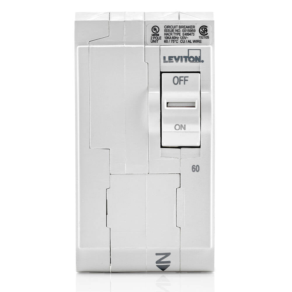 Leviton Branch Circuit Breaker 60A 2-Pole Thermal (LB260-T)