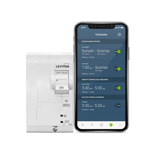 Leviton Branch Circuit Breaker 60A 2-POLE GFCI Thermal, Smart (LB260-GST)