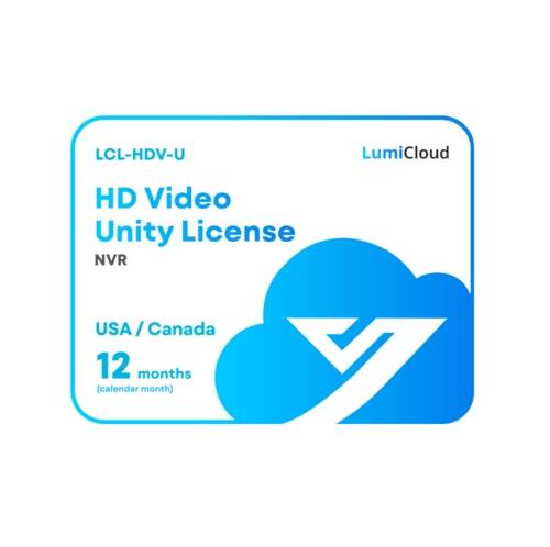 Luminys LumiCloud HD Video Unity License (LM-LCL-HDV-U)