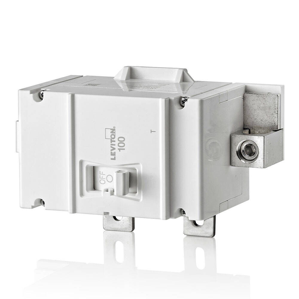 Leviton Main Breaker (FG) Basic 2SP 100A, Thermal (LM100-T)