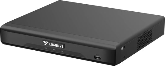 Luminys R3 Series NVR,8MP 8 Ch Mini 1U 8-Port PoE, 1SATA, Analytics by Cam, 2TB (LM-R31-8PA2)