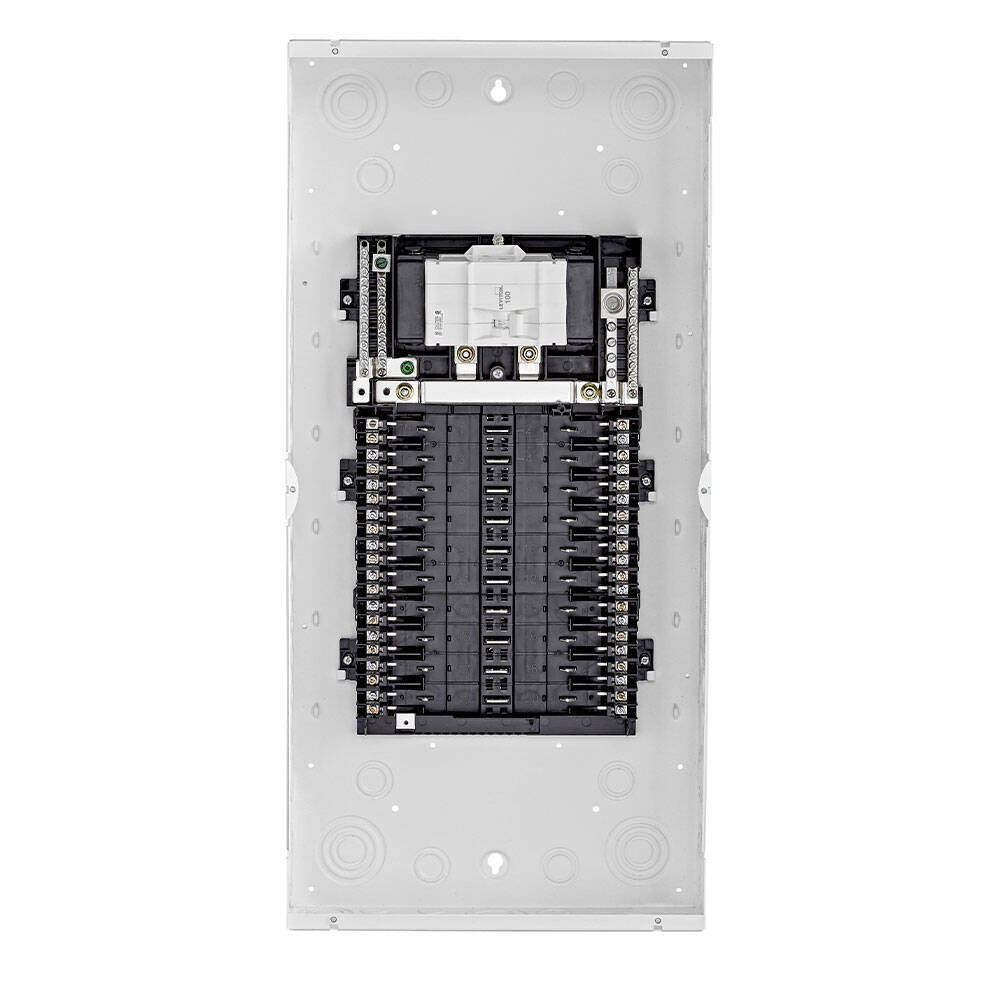 Leviton Load Center Indoor NEMA1, 100A Main Breaker, 20 Space, Standard Door (LP210-BDC)