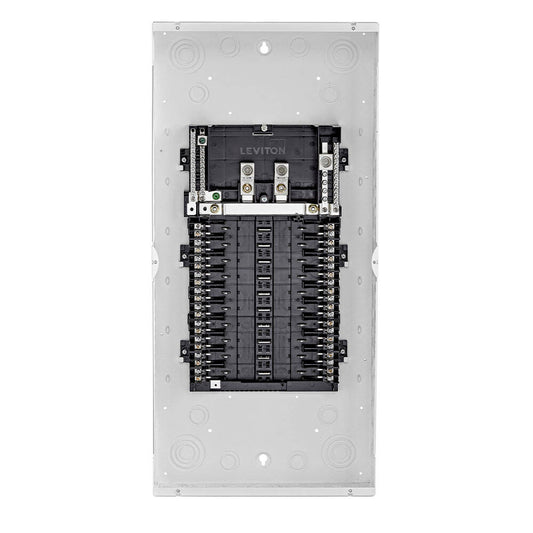 Leviton Load Center Indoor NEMA1, Main Lugs, 20 Space, Standard Door (LP222-LDC)