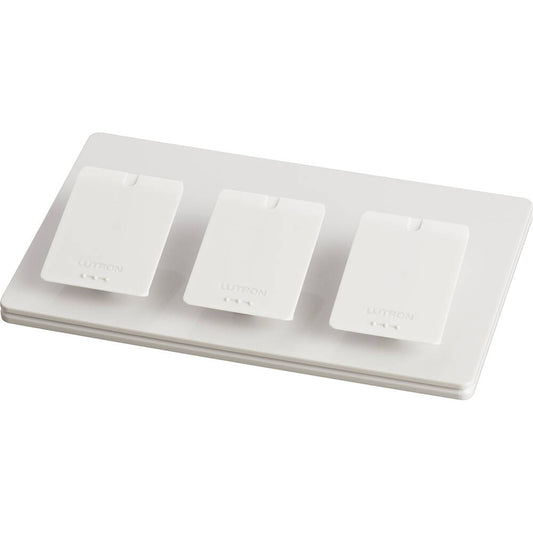 Lutron Triple Pedestal for Three Pico Remotes, White (L-PED3-WH)