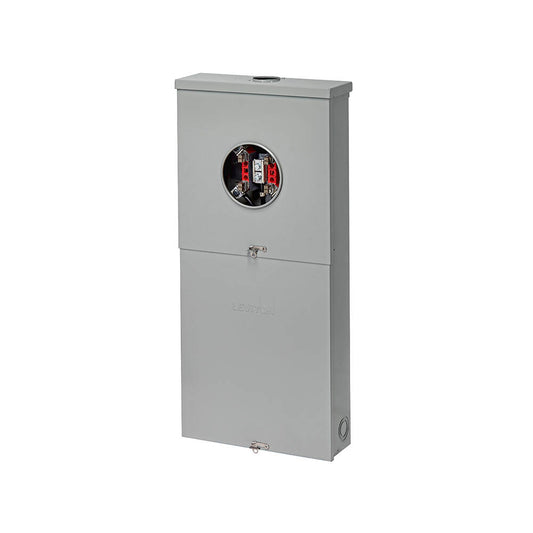 Leviton NEMA 3R Surface Mount Meter-Main with Main Breaker 8SP 200A (LS820-BRC)