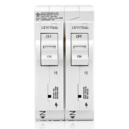 Leviton Plug-On Surge Protection Device 15A (LSPD1)