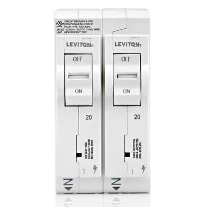 Leviton Plug-On Surge Protection Device 20A Thermal (LSPD2-T)