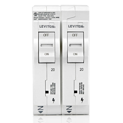 Leviton Plug-On Surge Protection Device 20A (LSPD2)